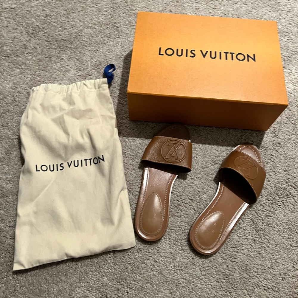 Louis Vuitton authentic slides